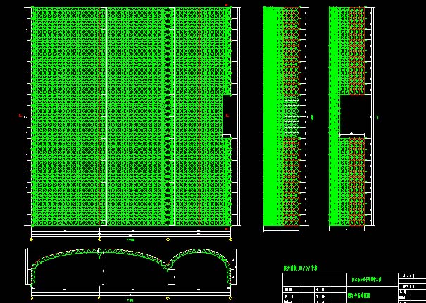 延边驻马店确山县白云山料场网架