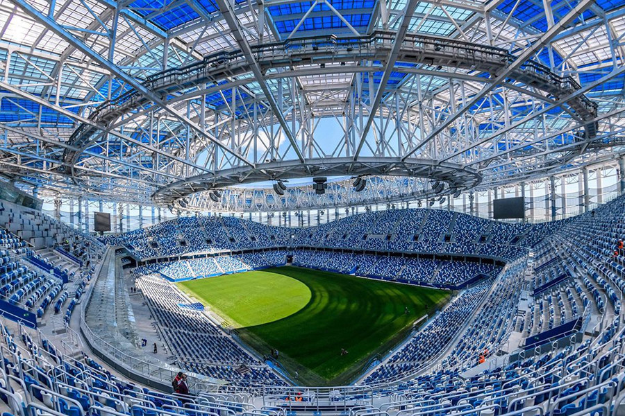 延边篮球场网架案例