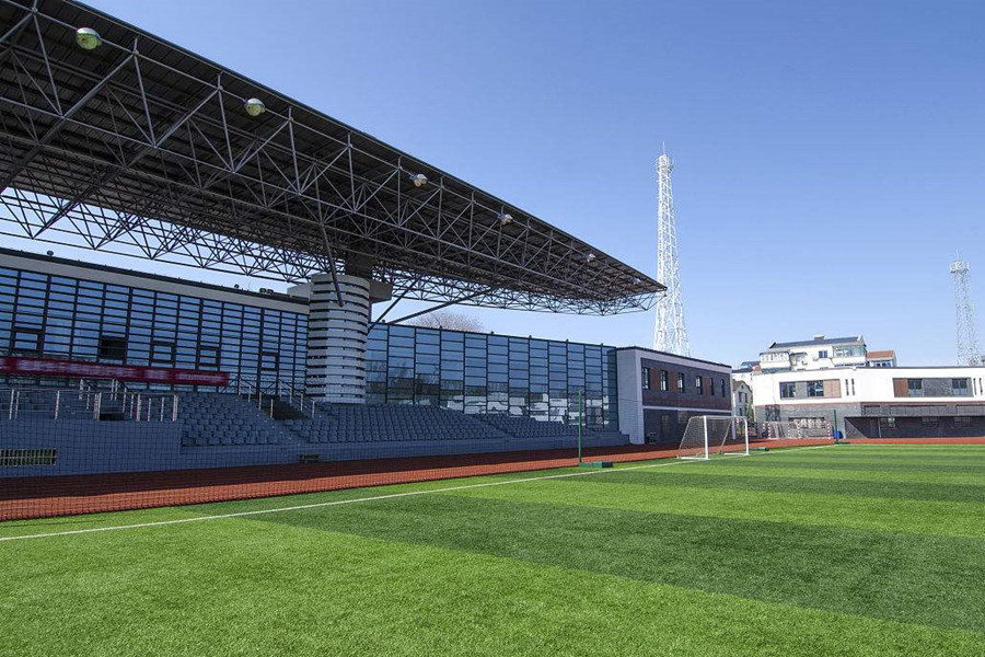 延边体育场看台网架工程